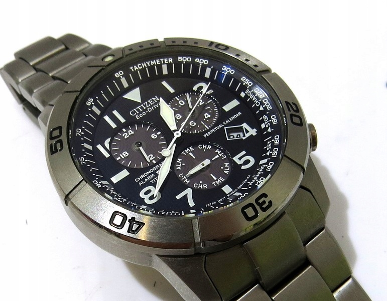 ZEGAREK CITIZEN ECODRIVE GN4S TITANIUM 8117547084 oficjalne