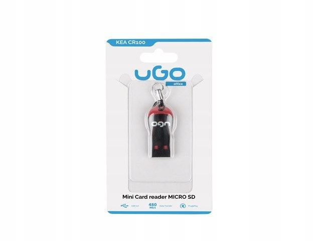 Купить МИНИ USB КАРТРИДЕР UGO KEA CR100 MICRO SD 480 M: отзывы, фото, характеристики в интерне-магазине Aredi.ru