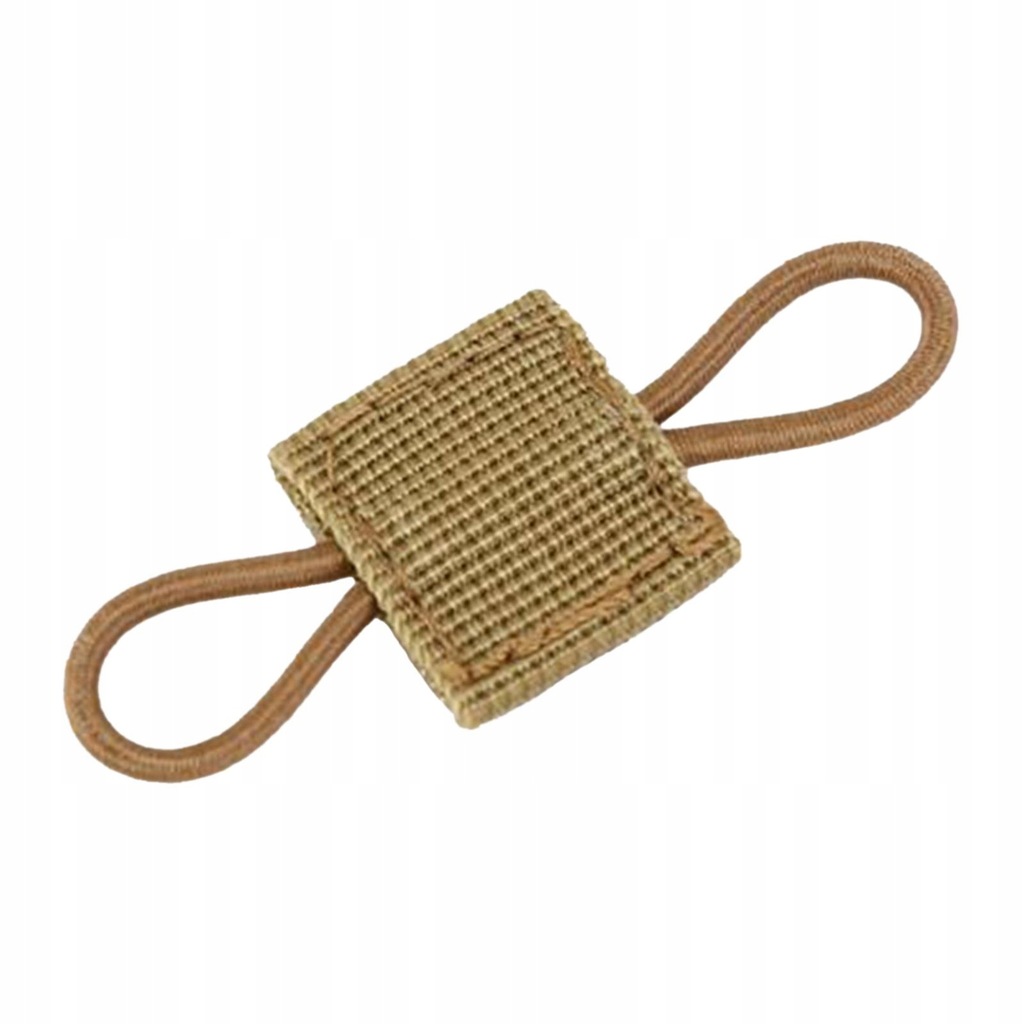 Binding Retainer Elastic Ribbon Buckle Khaki