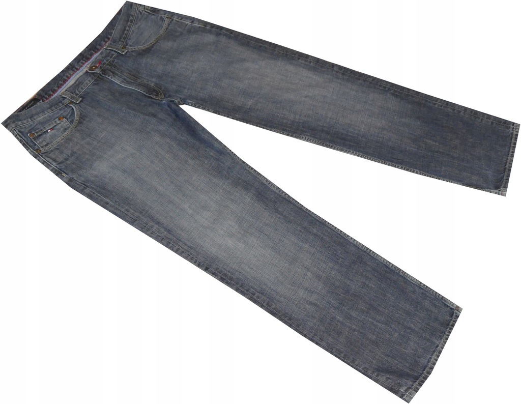 TOMMY HILFIGER_W38 L32_Spodnie GRUBY JEANS D 015