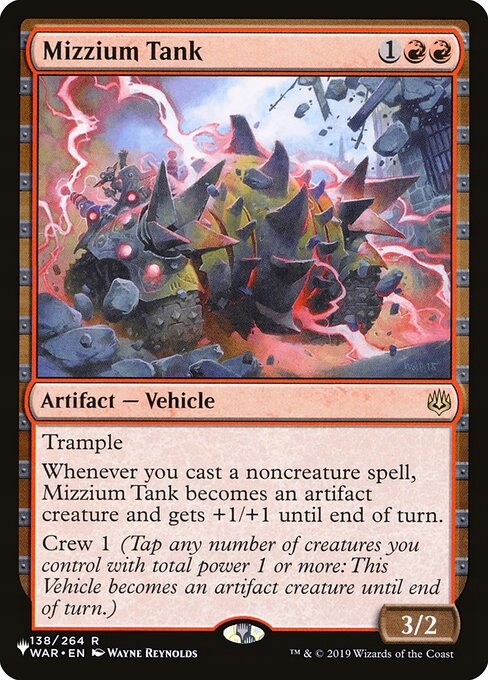 MtG: Mizzium Tank (LST)