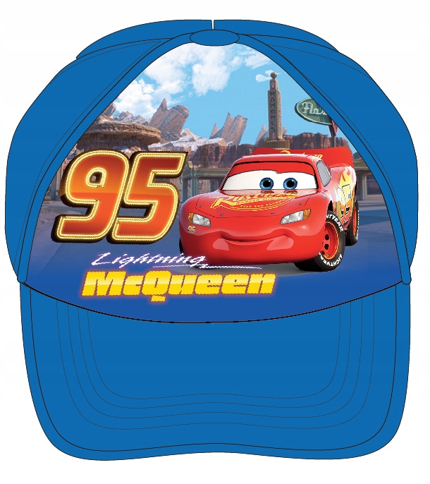 Czapka DISNEY LICENCJA CARS AUTA R 52 piękna