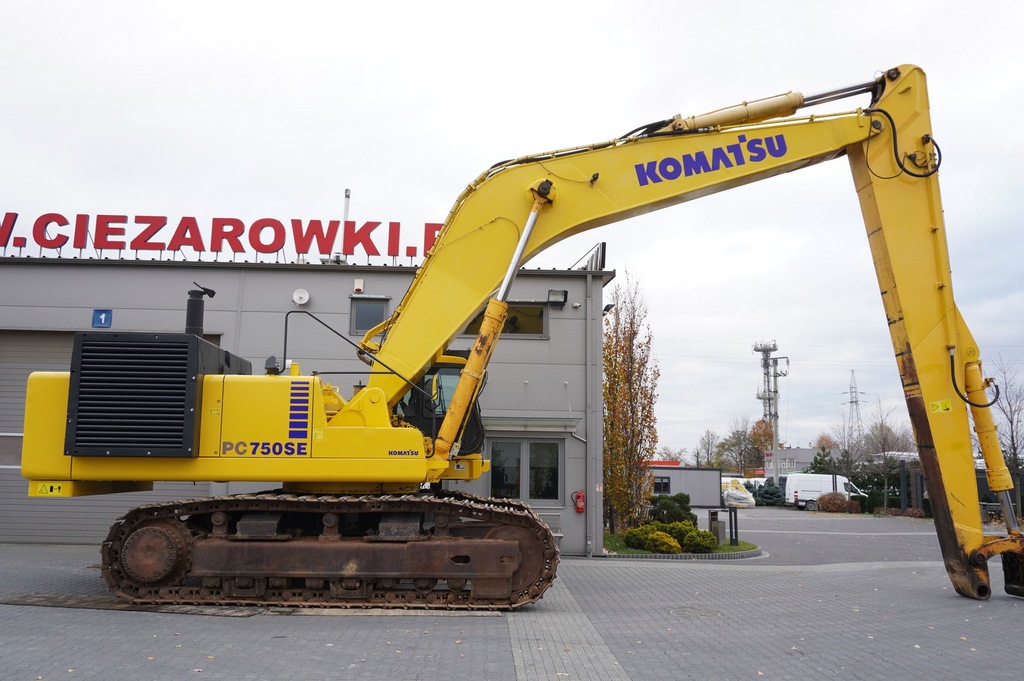 Koparka Komatsu PC750SE-6K, 90t, Long Reach