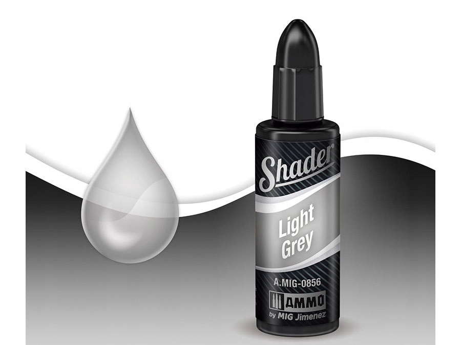 AMMO 0856 SHADER Paint - Light Grey 10ml (farba ci