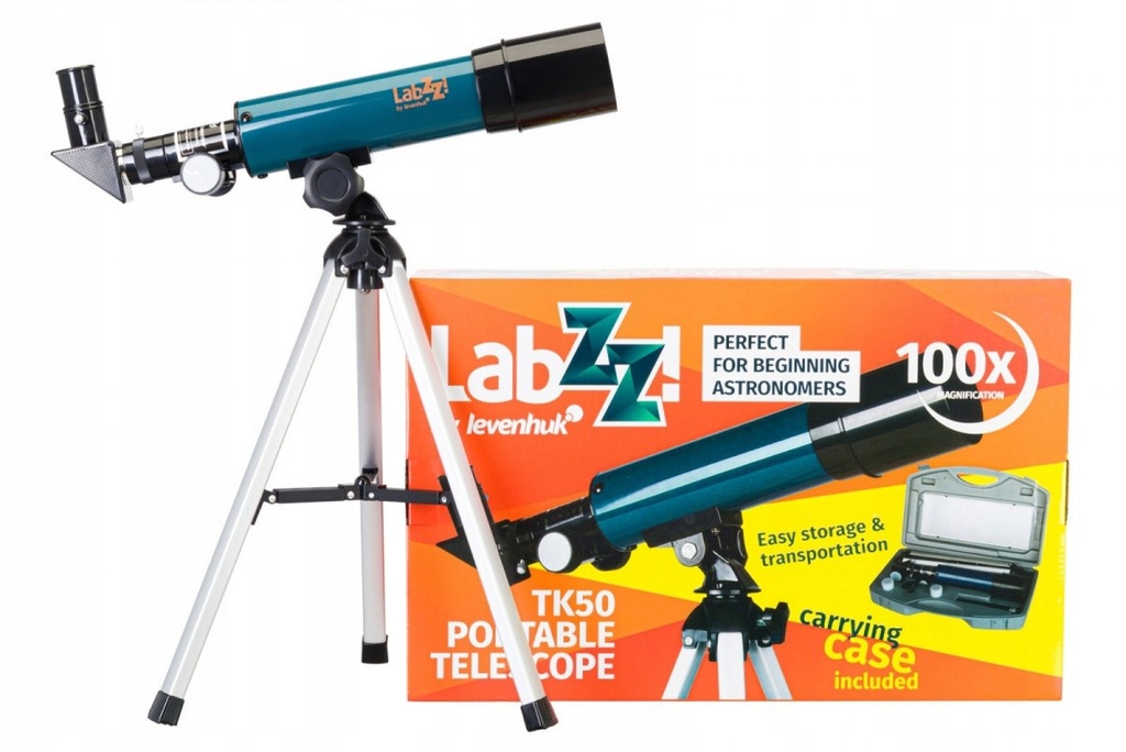 Teleskop LEVENHUK Zestaw z Futerałem LabZZ TK50