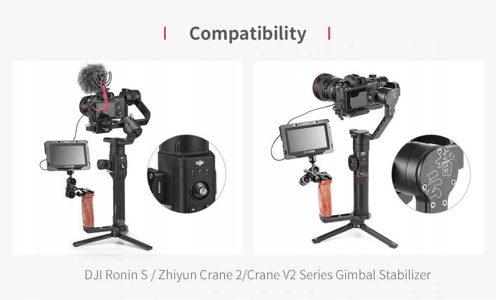 Купить SmallRig 2222 DJI RoninS/SC/Zhiyun Крановое крепление: отзывы, фото, характеристики в интерне-магазине Aredi.ru