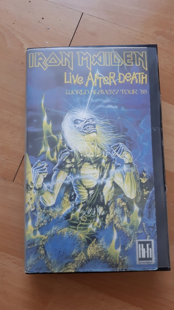 Iron Maiden 2 x VHS koncert