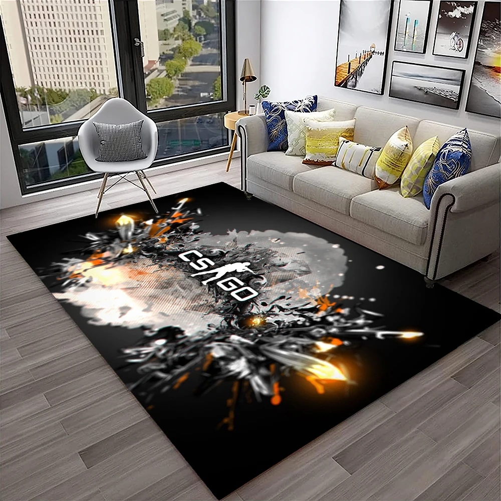 ASD191 Dywan CS GO Counter Strike Game Gamer dywanik dywanik 3D do domu syp