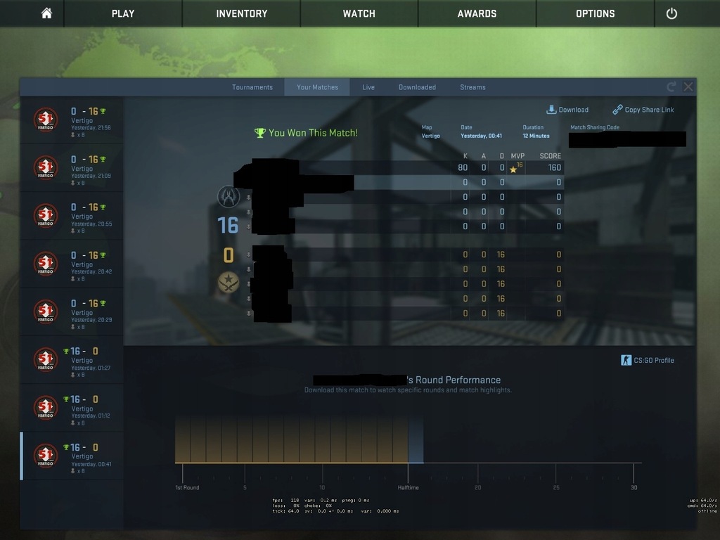 CSGO VERTIGO BOOST - METODA BOOSTINGU AFK