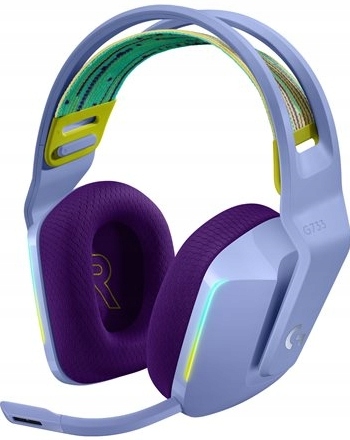 Słuchawki Logitech G733 Lightspeed Lilac
