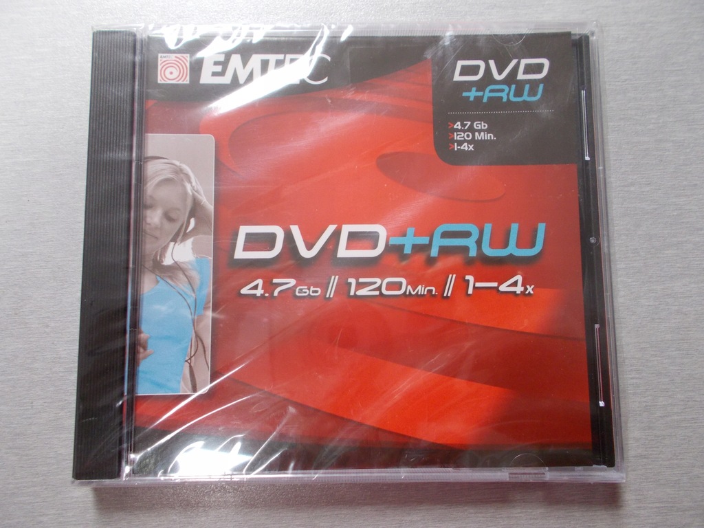 Płyta Emtec DVD+RW 4.7 GB