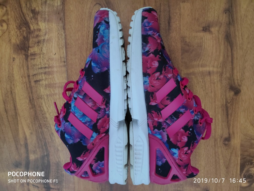 ADIDAS ZX FLUX FLORAL PRINT buty sportowe kwiaty