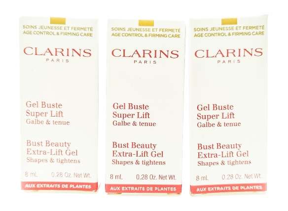 Clarins Bust Beauty Extra Lift Gel żel do ciała i biustu zestaw 72ml