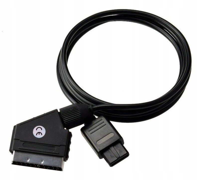 Kabel RGB Scart PAL GameCube SNES Nintendo 64