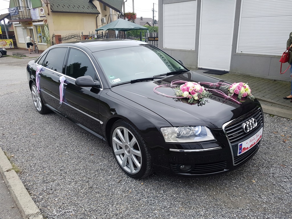 Audi A8 D3 4.2 V8 LONG brązowa perła -masaże