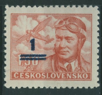 Czechosłowacja 1 Kc. / 1,50 Ks. - Pilot