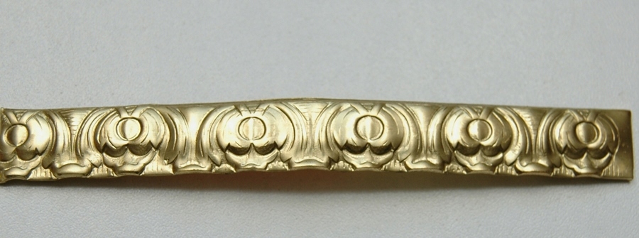 Taśma mosiężna ozdobna dekoracyjna do lamp, mebli