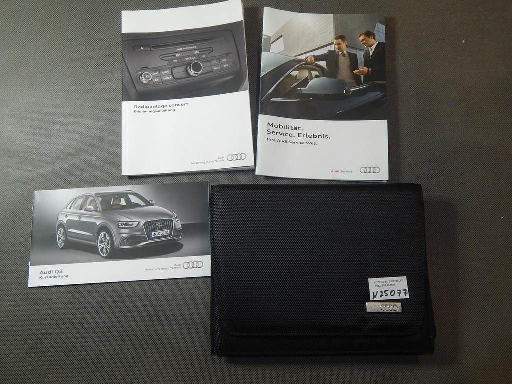 AUDI Q3 8U INSTRUKCJA ETUI