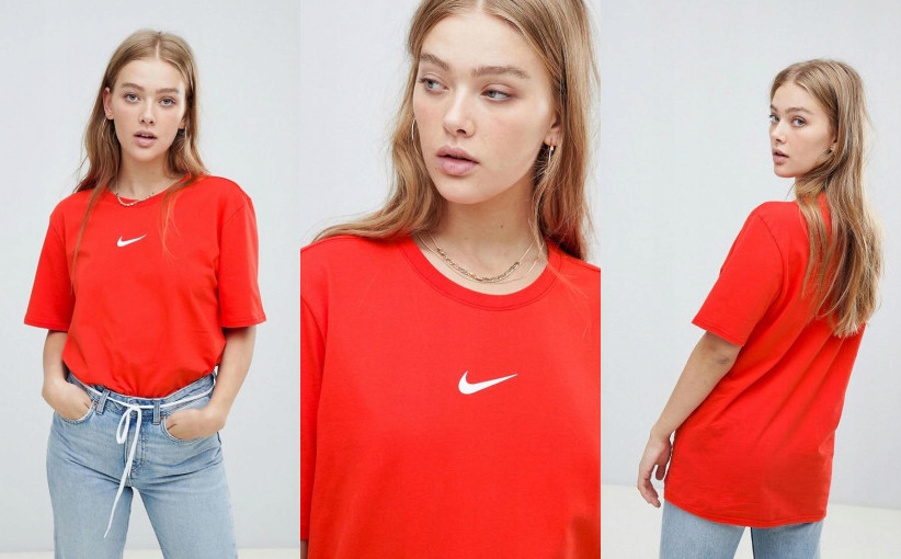 P4H406*NIKE T-SHIRT DAMSKI 36 S I00