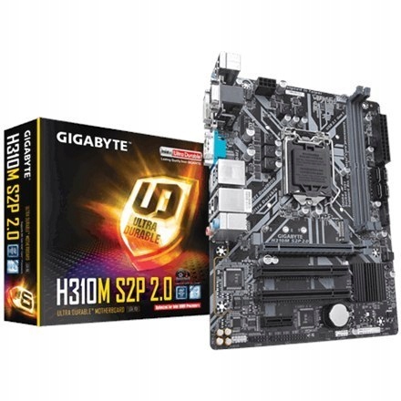 Gigabyte H310M S2P 2.0 Processor family Intel, Pro