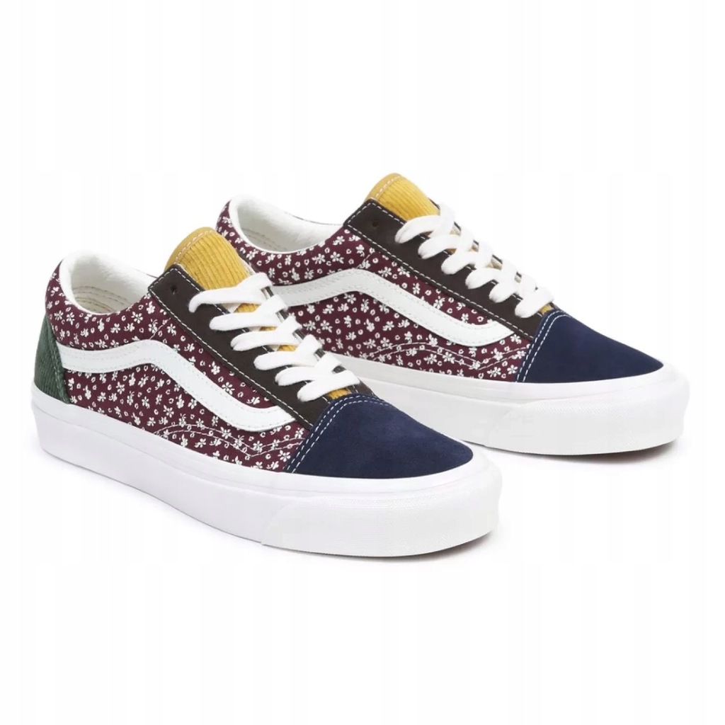 Buty damskie trampki niskie VANS OLD SKOOL 36D tenisówki w kwiatki