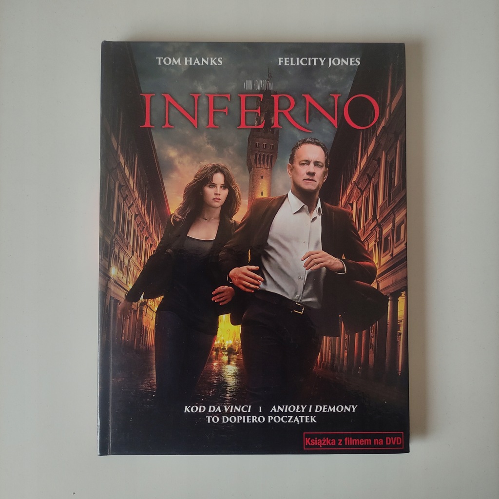 INFERNO - Tom Hanks - Felicity Jones - DVD -