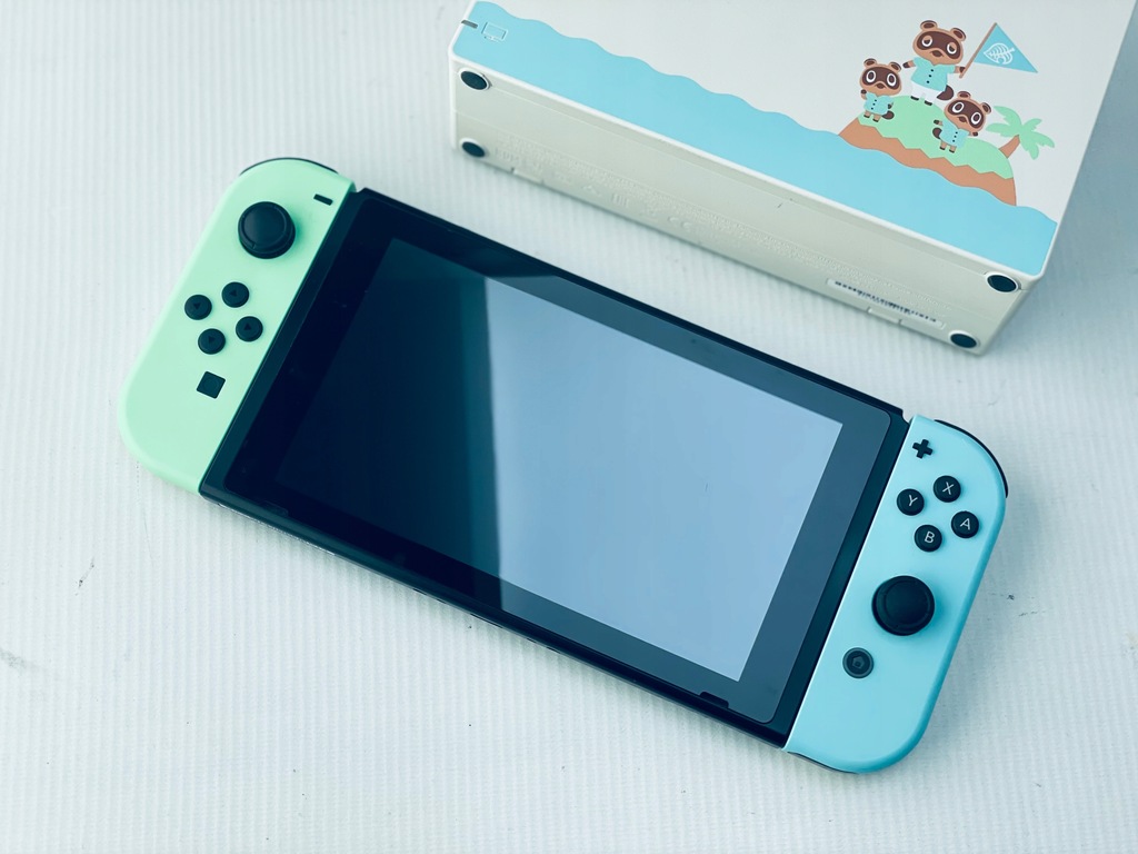 Купить КОНСОЛЬ NINTENDO SWITCH V2 Animal Crossing Edition, 32 ГБ НАБОР ...