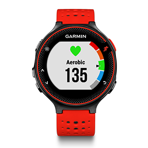 Smartwatch Garmin Forerunner 235 HR czerwony