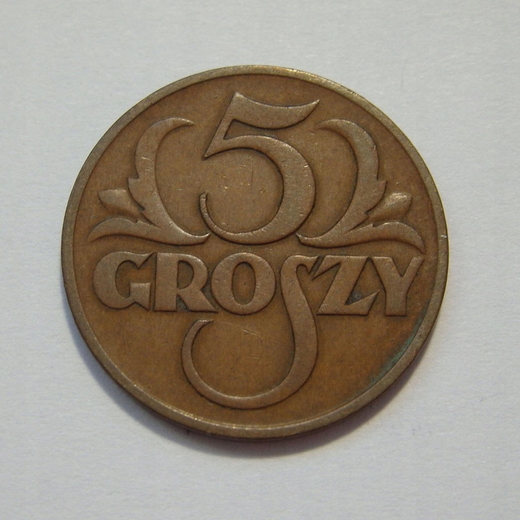 5 Groszy II RP 1935r. X4759