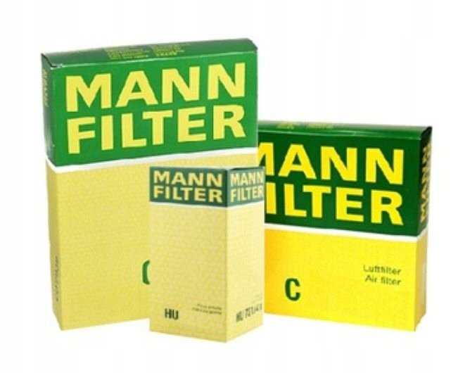ZESTAW FILTRÓW WĘGLOWY MANN-FILTER SKODA RAPID