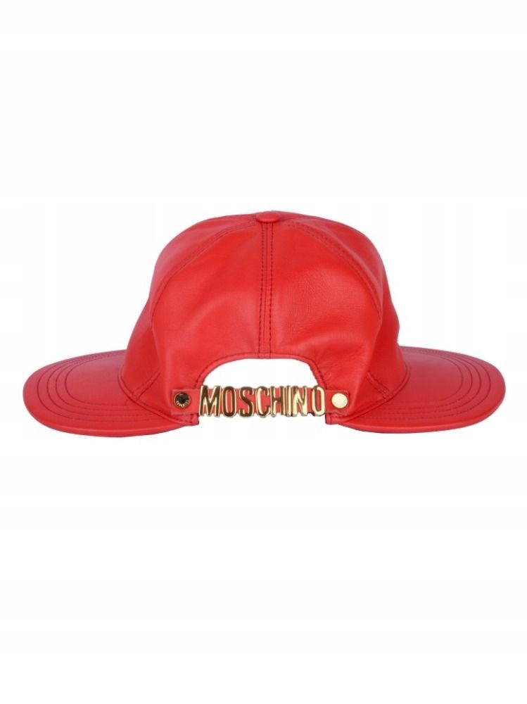 MOSCHINO KOBIET CZERWONY KAPELUSZE M INT