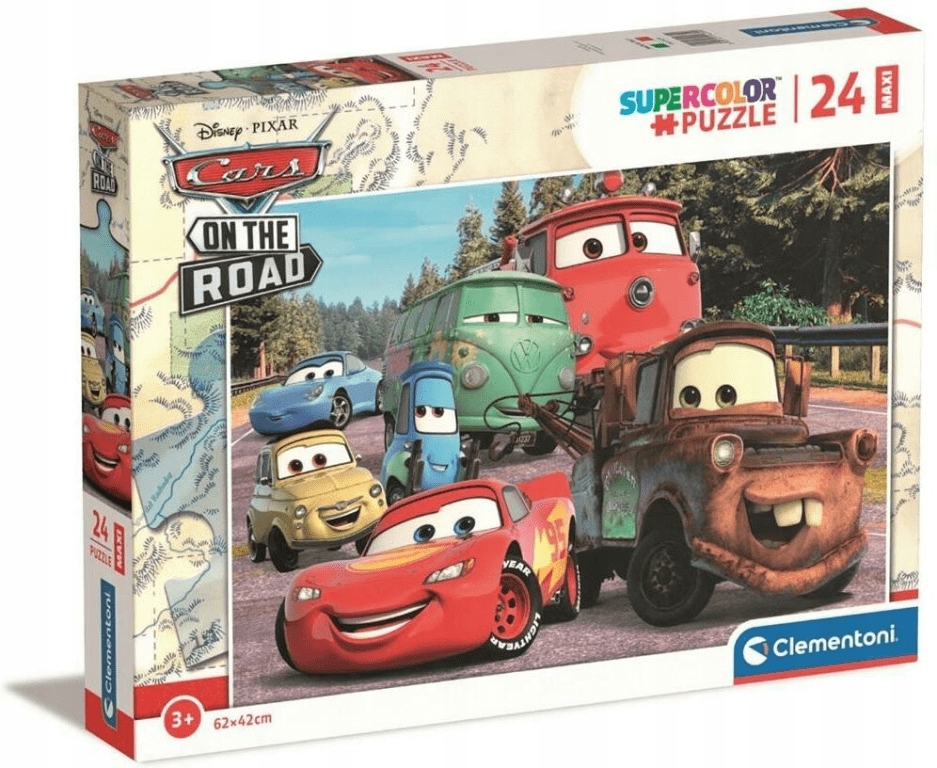 Puzzle 24 Cars on the road Clementoni 24239