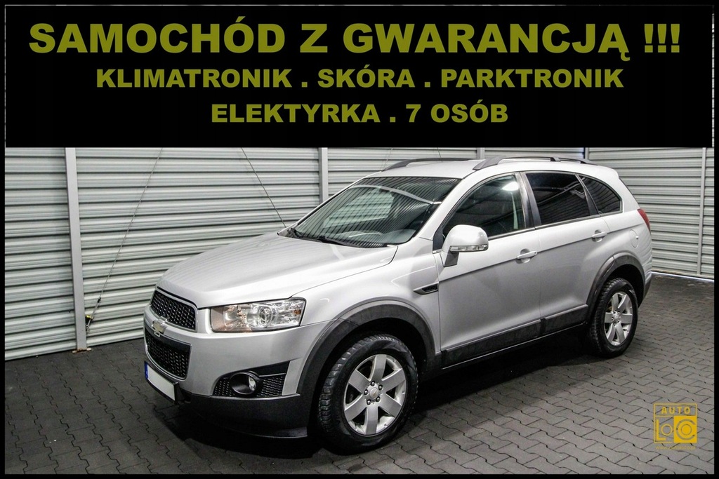 Chevrolet Captiva 7 OSÓB + Klimatronik + SKÓRA +