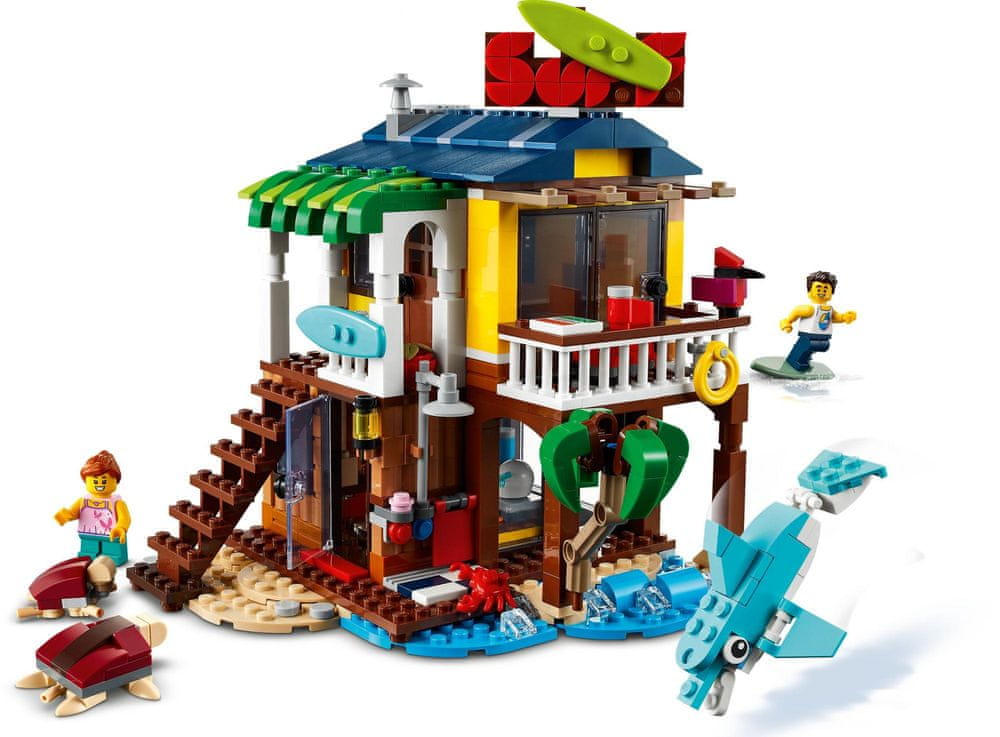 LEGO Creator 3 w 1 31118 Domek surferów na plaży