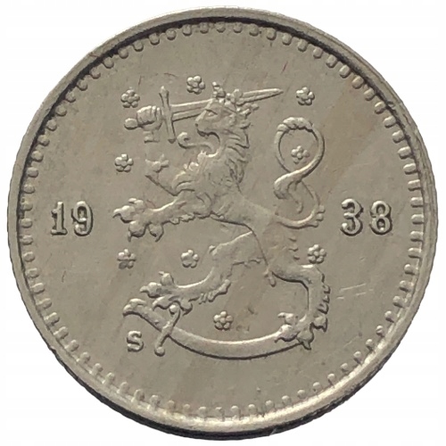 60962. Finlandia, 25 pennia 1938 r.