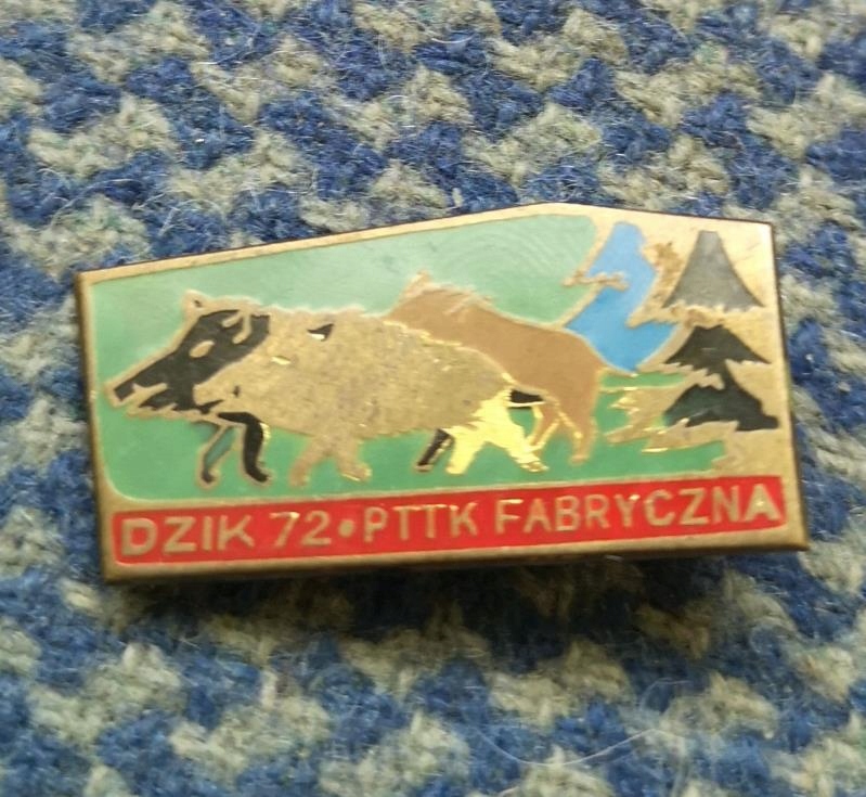 PTTK WROCŁAW FABRYCZNA DZIK 1972