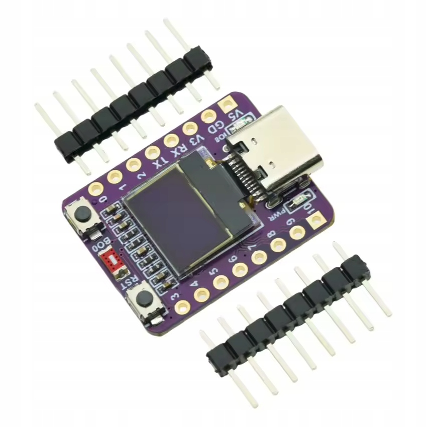 Płytka prototypowa ESP32-C3 Super Mini OLED 0.42