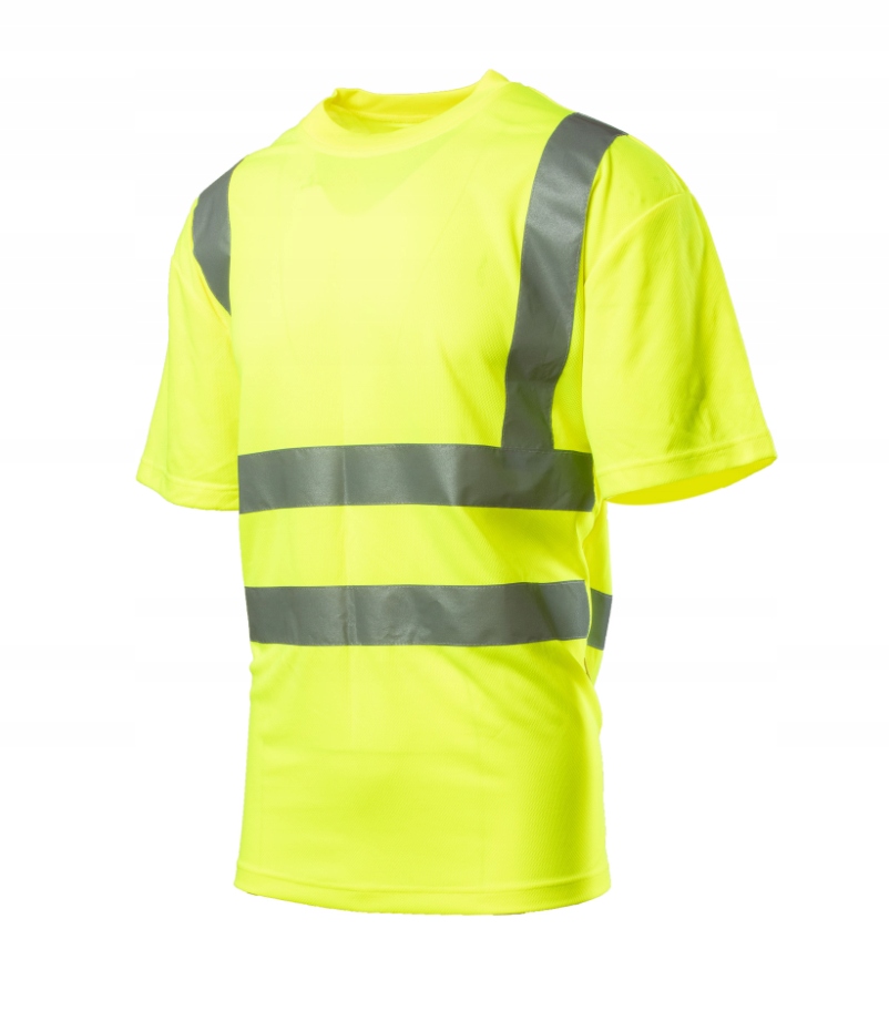 T-shirt ostrzegawczy BRIXTON FLASH żółty S