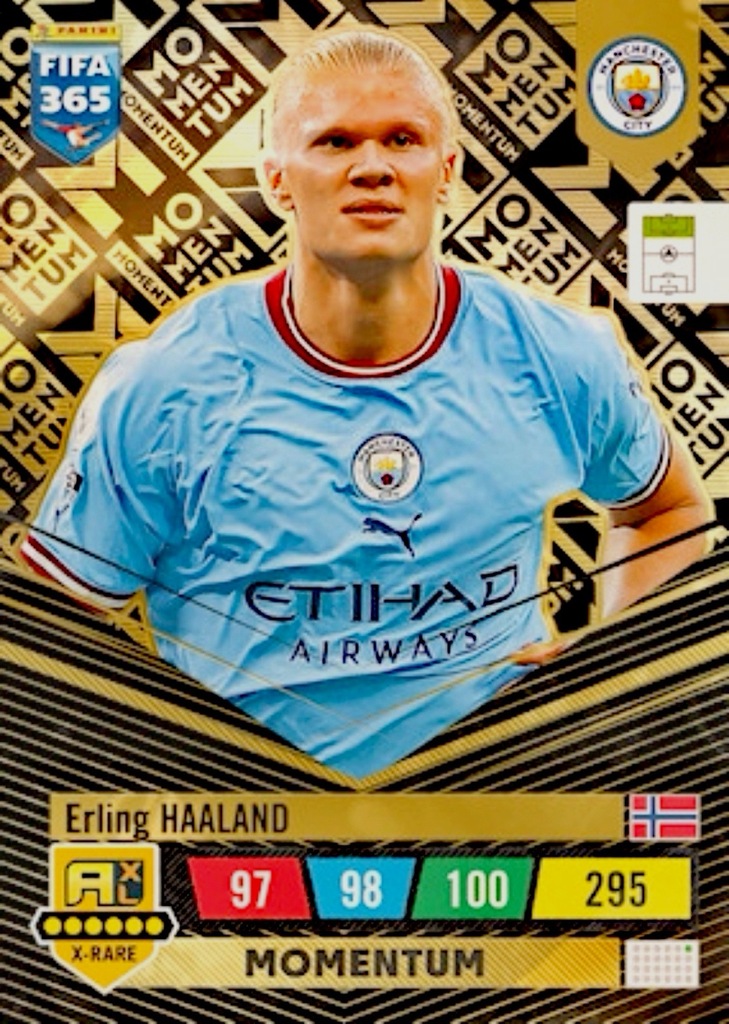 Momentum HAALAND karty FIFA Adrenalyn 365 2023
