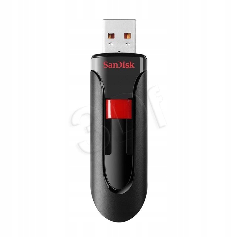 Pendrive SanDisk CRUZER GLIDE SDCZ60-128G-B35