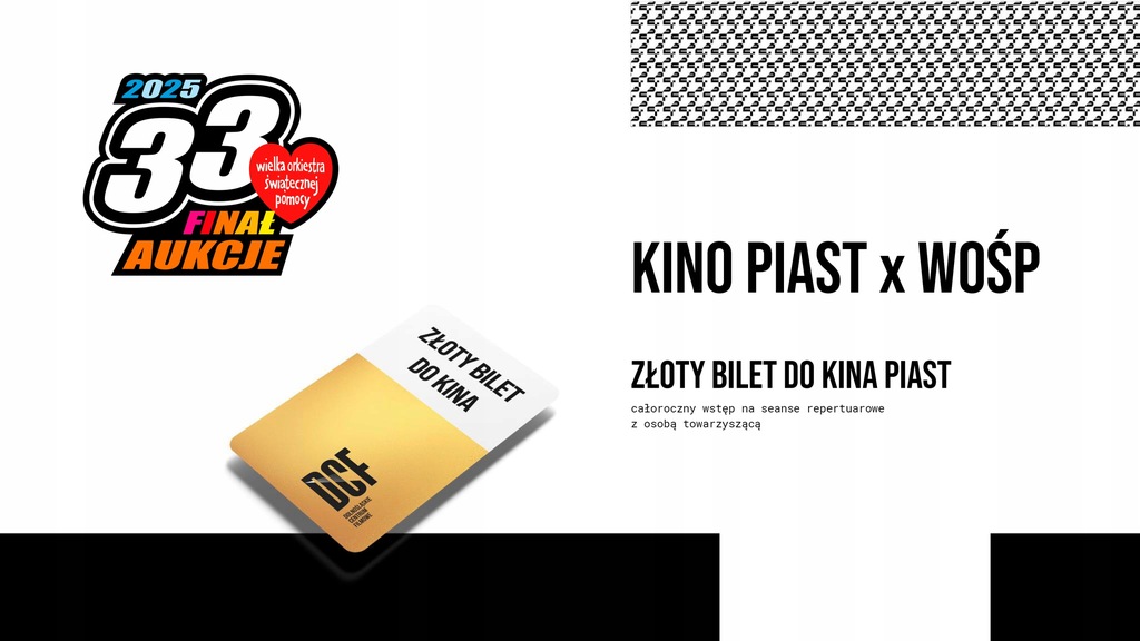 Złoty Bilet do Kina Piast