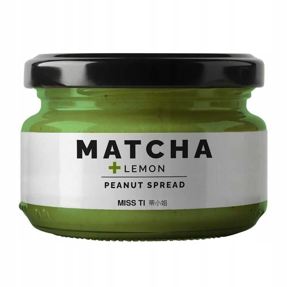 Krem Orzechowy Matcha i Cytryna 190g - MISS TI