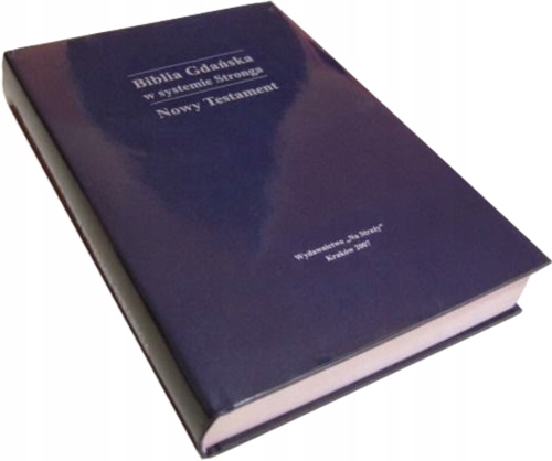 Biblia Gdańska w systemie Stronga Nowy Testament