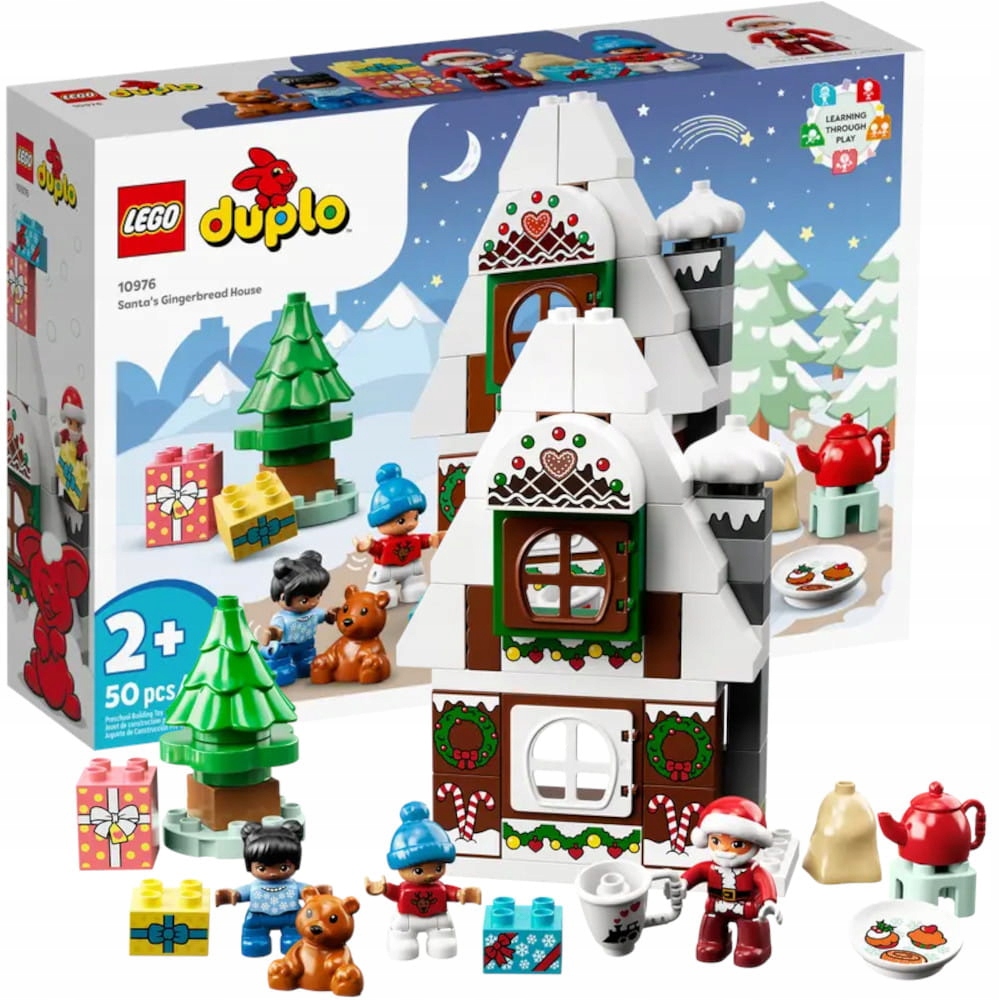 Lego Duplo 10976 Piernikowy domek Świętego Mikołaja