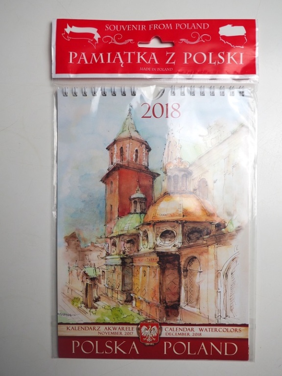Kalendarz z obrazami polskich miast
