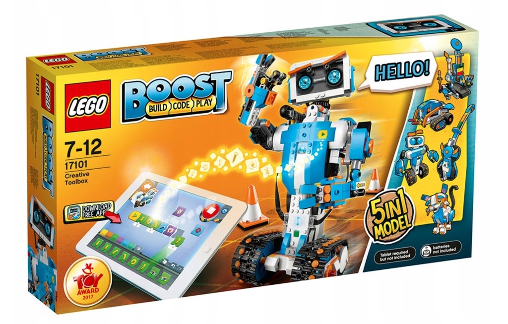 LEGO BOOST Zestaw kreatywny 5w1 17101