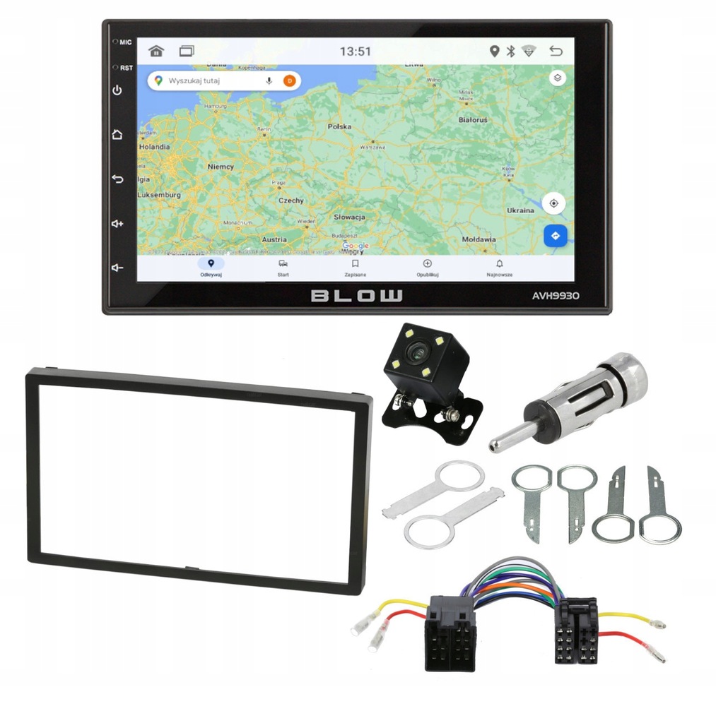 RADIO NAWIGACJA KAMERA ANDROID VW LUPO POLO T4