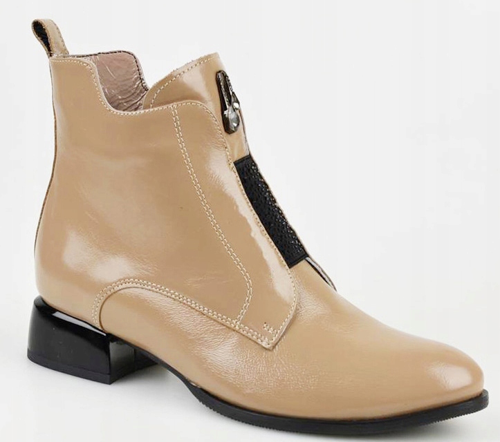 Kordel Botki Beżowe 2434 r.37