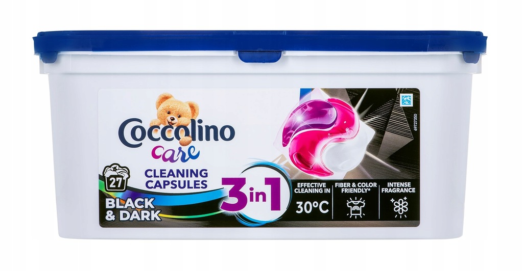 Coccolino Care kapsułki do prania tkanin czarnych i ciemnych 27 prań