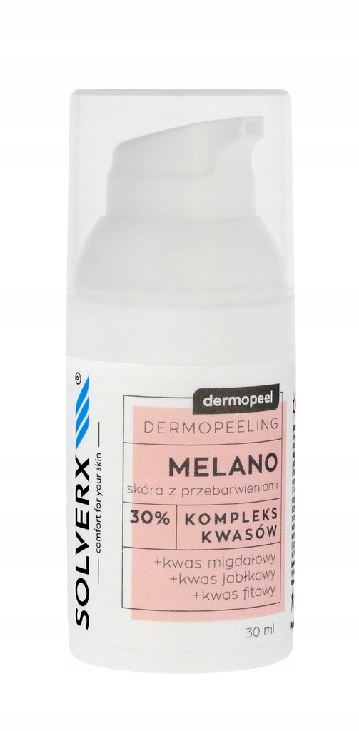 SOLVERX DERMOPEEL peeling 30% kwas migdałowy 30ml
